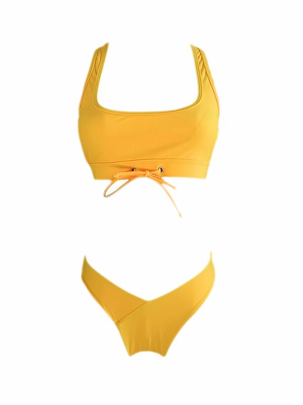 Plain Flat Chest Bikini Swimsuit – rrdeye