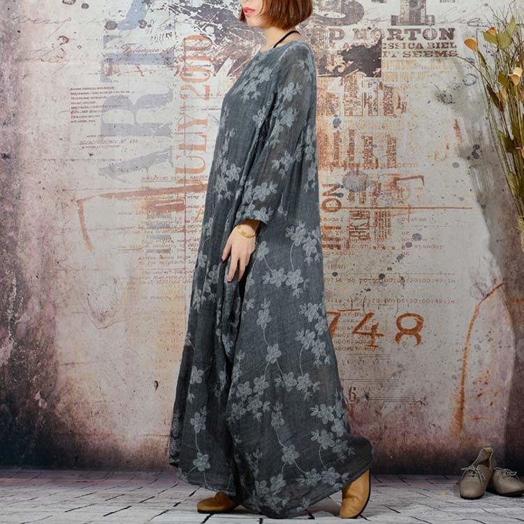 Loose Cotton Linen Dress