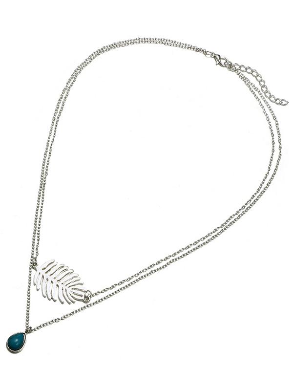 Vintage Leaf Necklaces Accessories