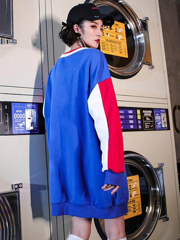 Loose Fashion Printed Sweatshirt