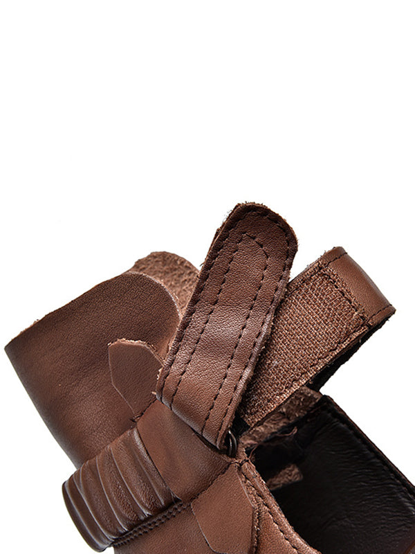 Original Vintage Elasticity Hollow Platform Shoes