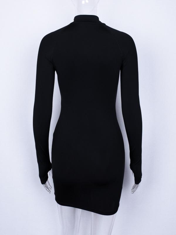 Sports Letter printed Skirt Mini Dress