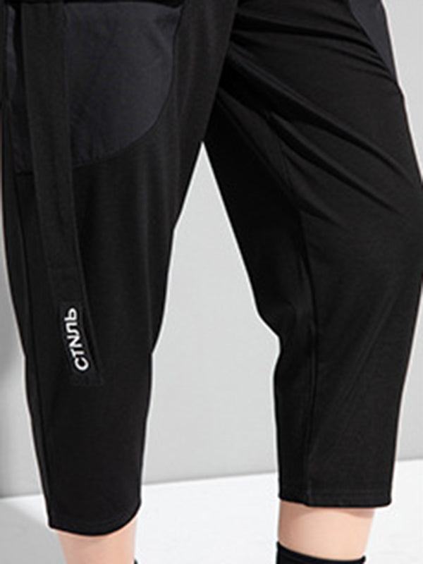Casual Split-Joint Large Pocket Loose Pants