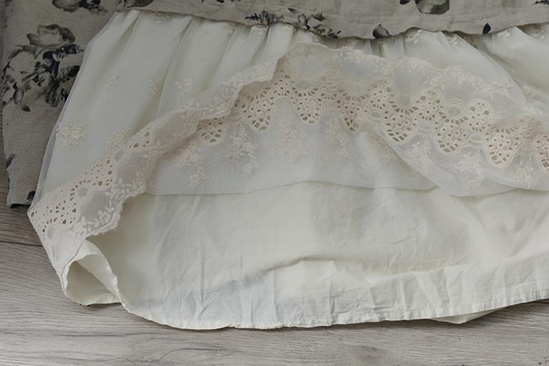 Casual Summer Short Sleeve Floral Beige Long Dresses