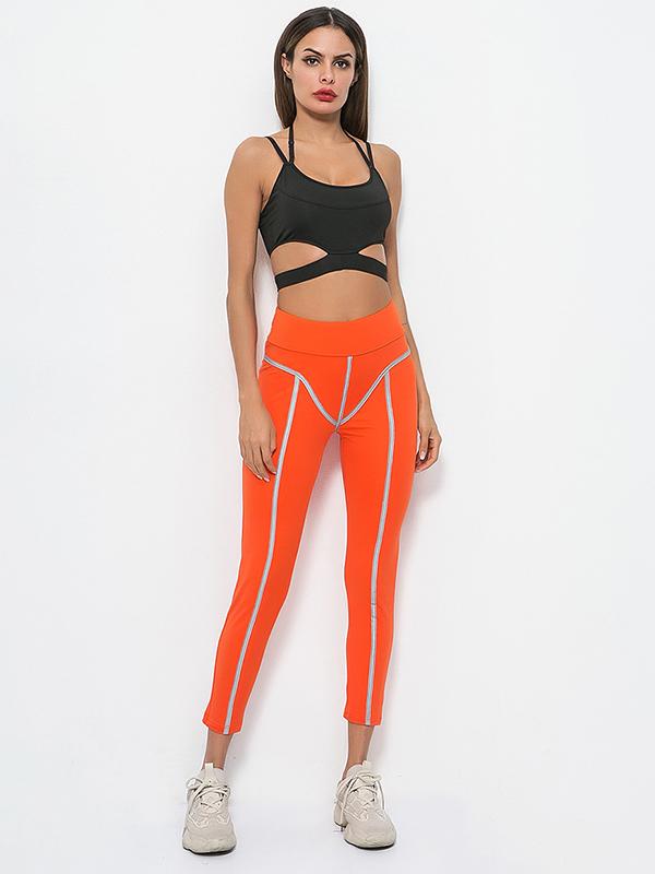 New Patchwork Reflective Leggings