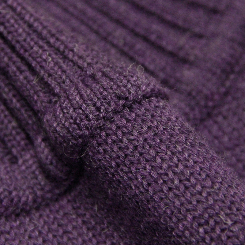 Spring Vintage Cotton Wool Fllower Pullovers Turn-down Collar Full Sleeve Boho Sweater