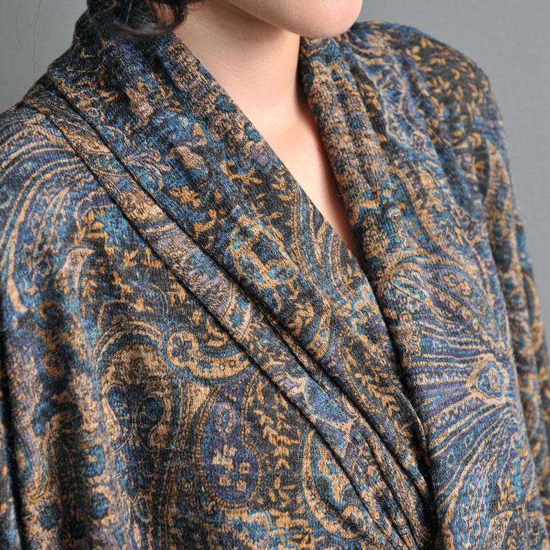 Women's Retro Printing Dress Autumn Dresses