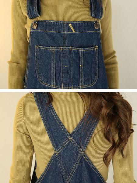 Autumn Casual Loose Cotton Jumpsuits pants