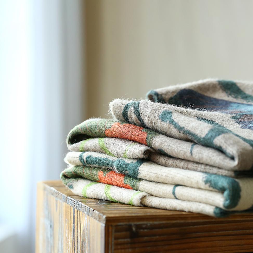 Buykud Butterfly Print High Low Hem Pullover Sweater