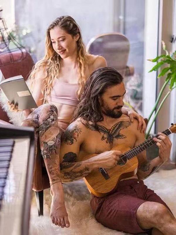 Yoga Printed Elastic Leggings