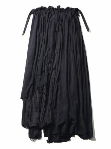 Ruffled Bandage Cropped Skirt Bottom