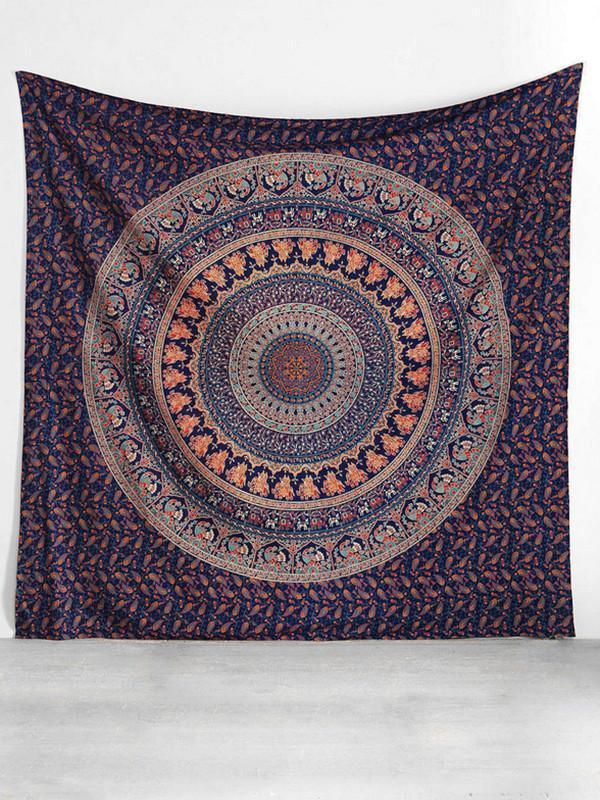 Traditional Summer Rectangle Shawl Beach Mat Yoga Mat