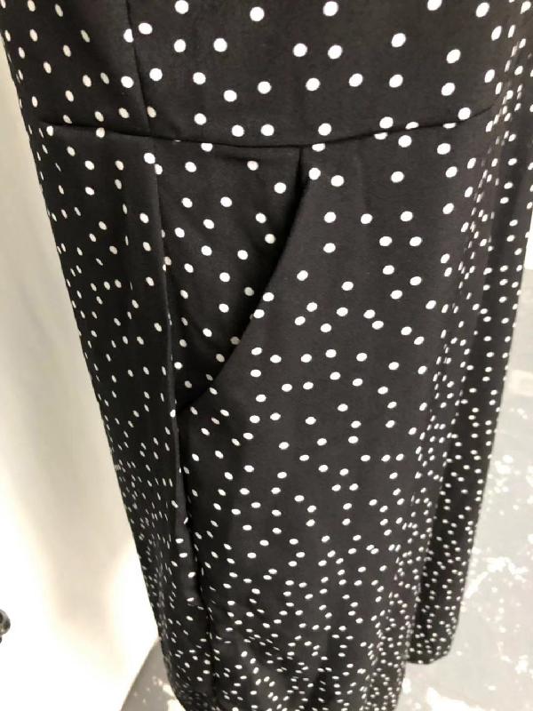 Loose Comfortable Polka-Dot Print Jumpsuit