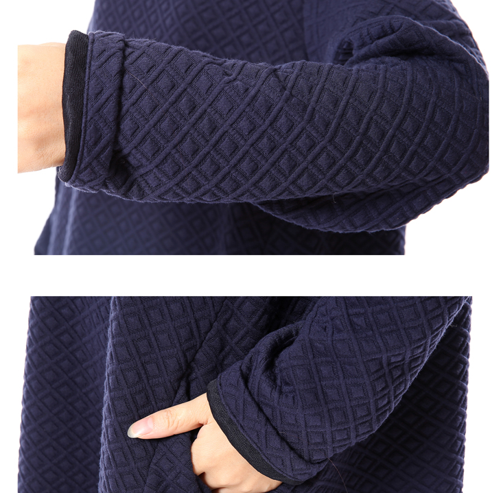 Women Long Sleeve Loose Fitting Winter Dress