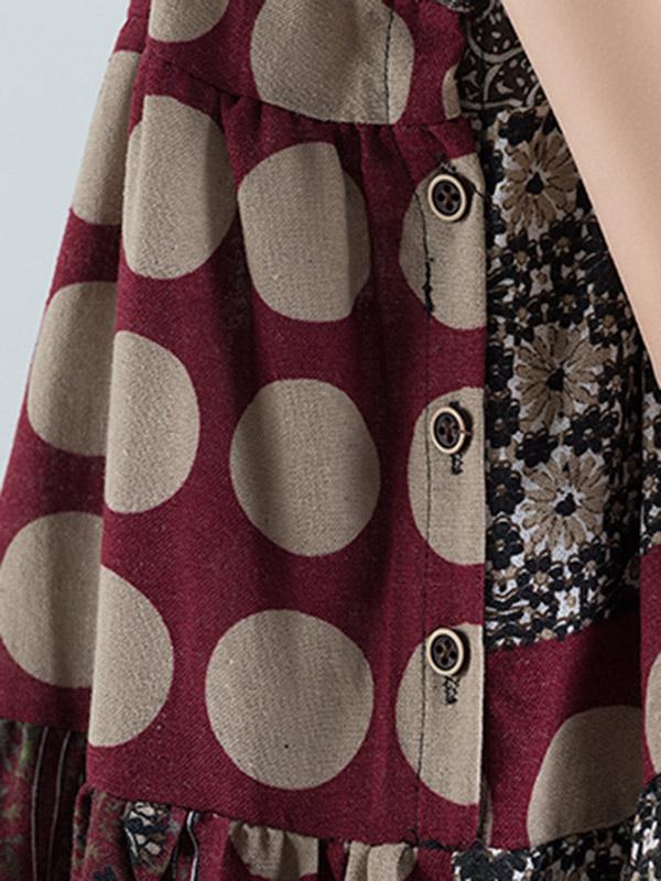 Loose National Slip Dress