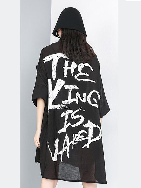 Loose Irregular Light Sun-proof Tops