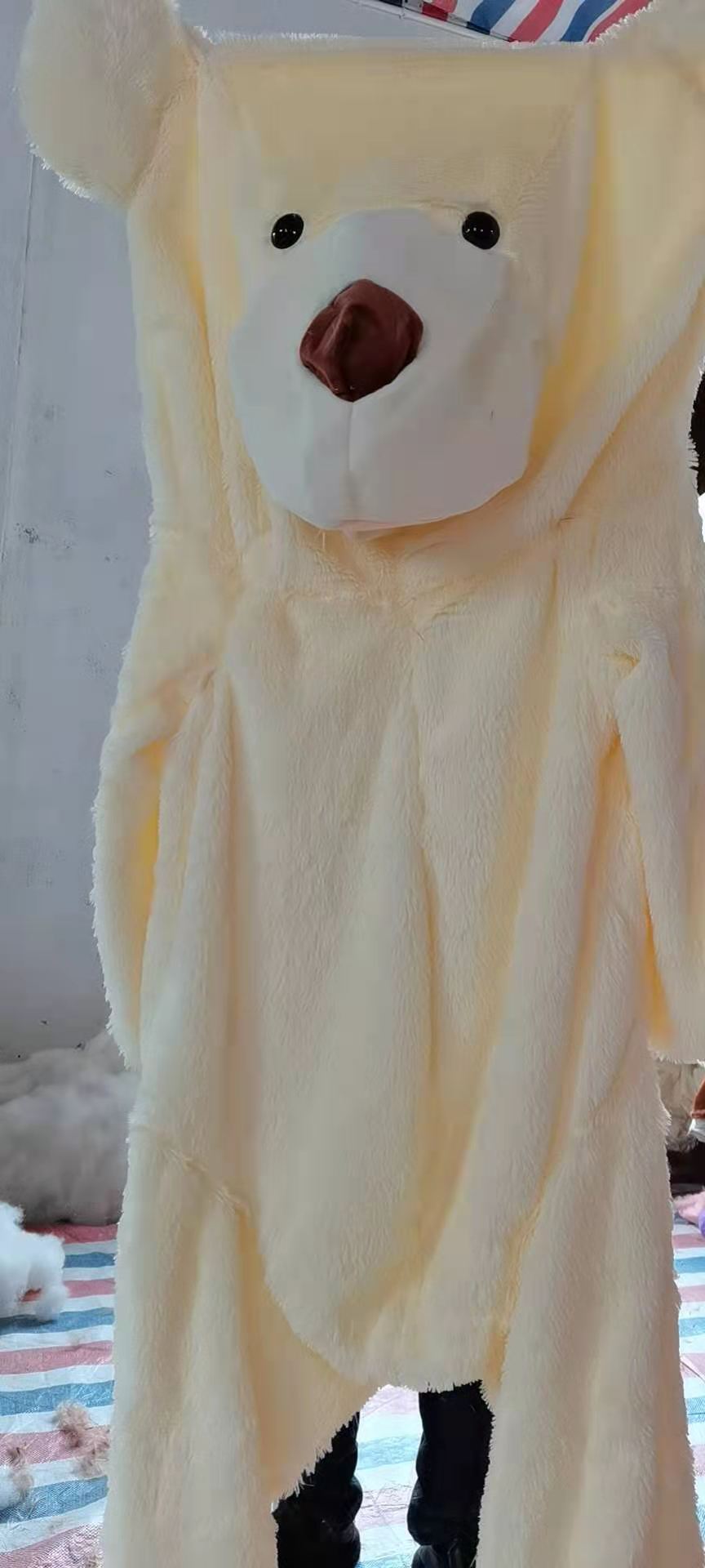 80cm-260cm America Giant Teddy Bear Plush Toys Soft Teddy Bear Skin Popular Birthday & Valentine's Gifts For Girls Kid's Toy