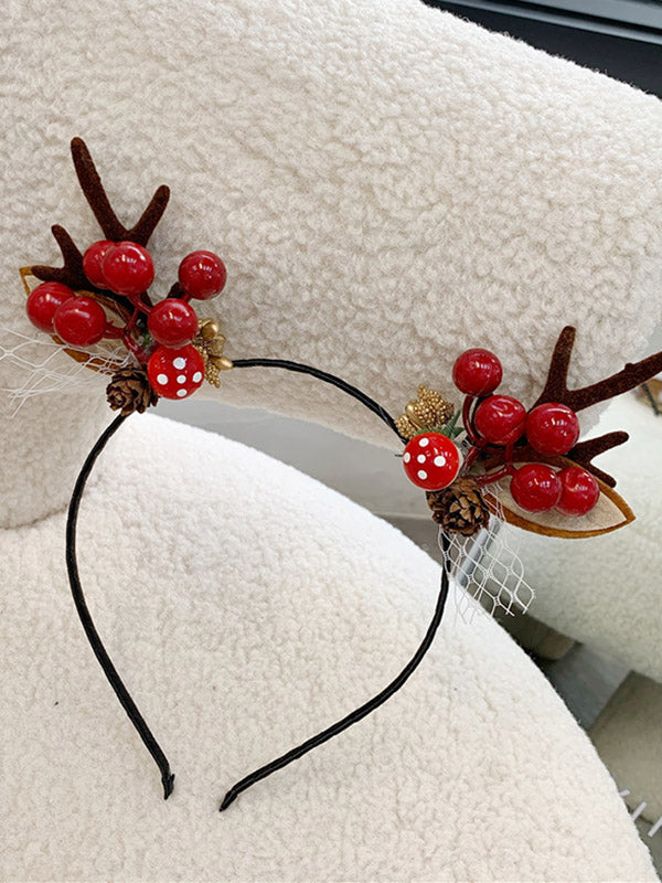 Christmas 8 Colors Handmade Elk Headwear