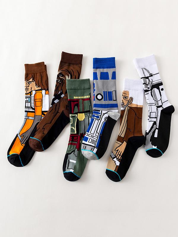 Star Wars Printing Casual Socks
