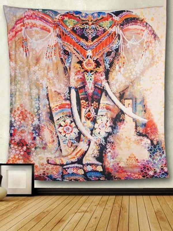 Pretty Summer Rectangle Shawl Beach Mat Yoga Mat