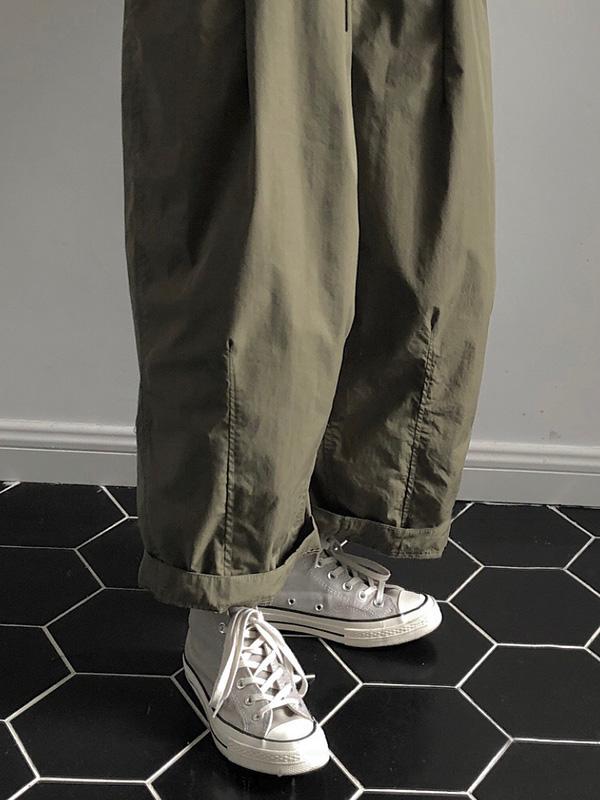 Loose Wide-leg Empire Solid Fashion Pants