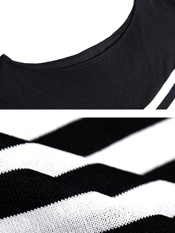 Oversize Stripped knitting Dress