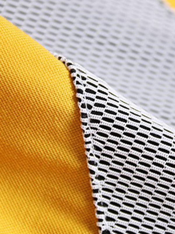 Loose Split-joint Mesh Dress