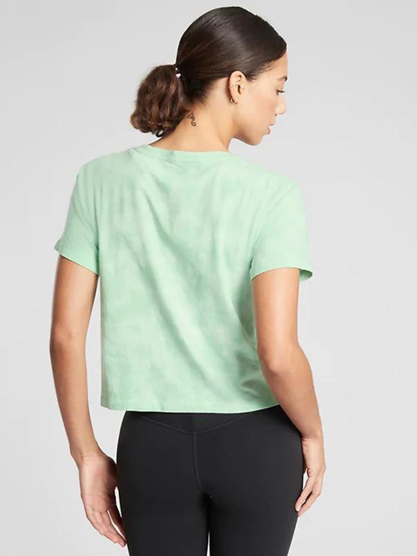 Casual Tie-Dyed Sports Tees