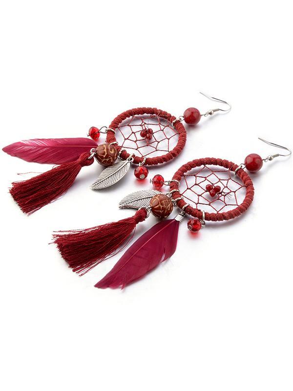 Bohemia Feather Earring Accessories