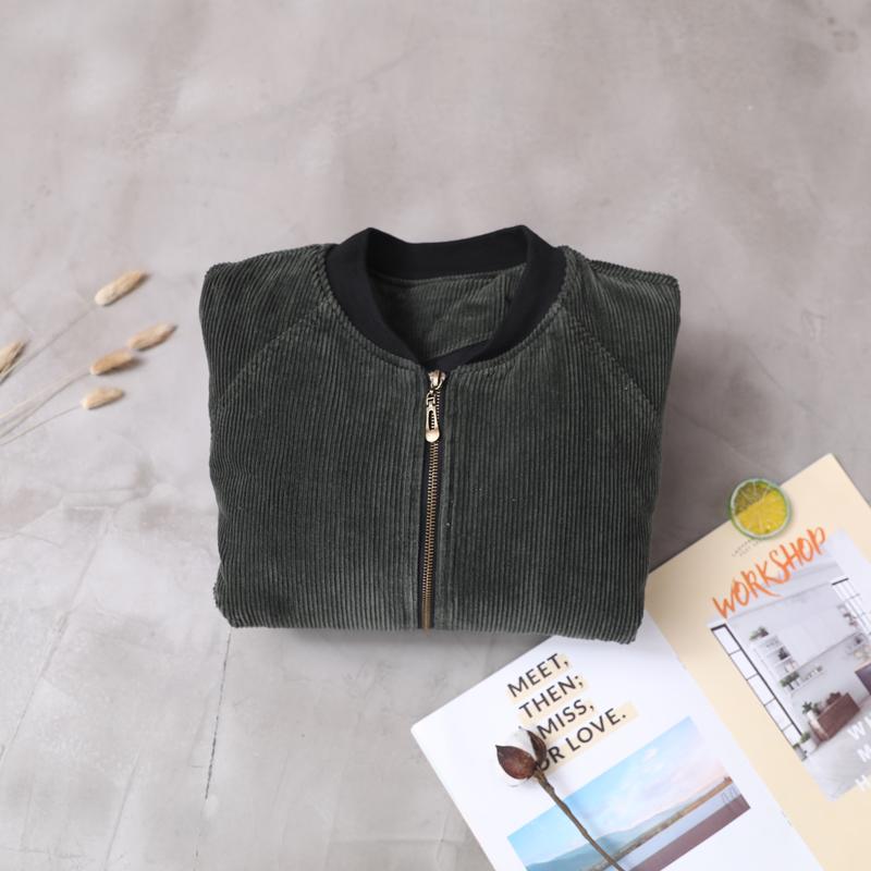 Agaric Sleeve Solid Color Retro Warm Coat