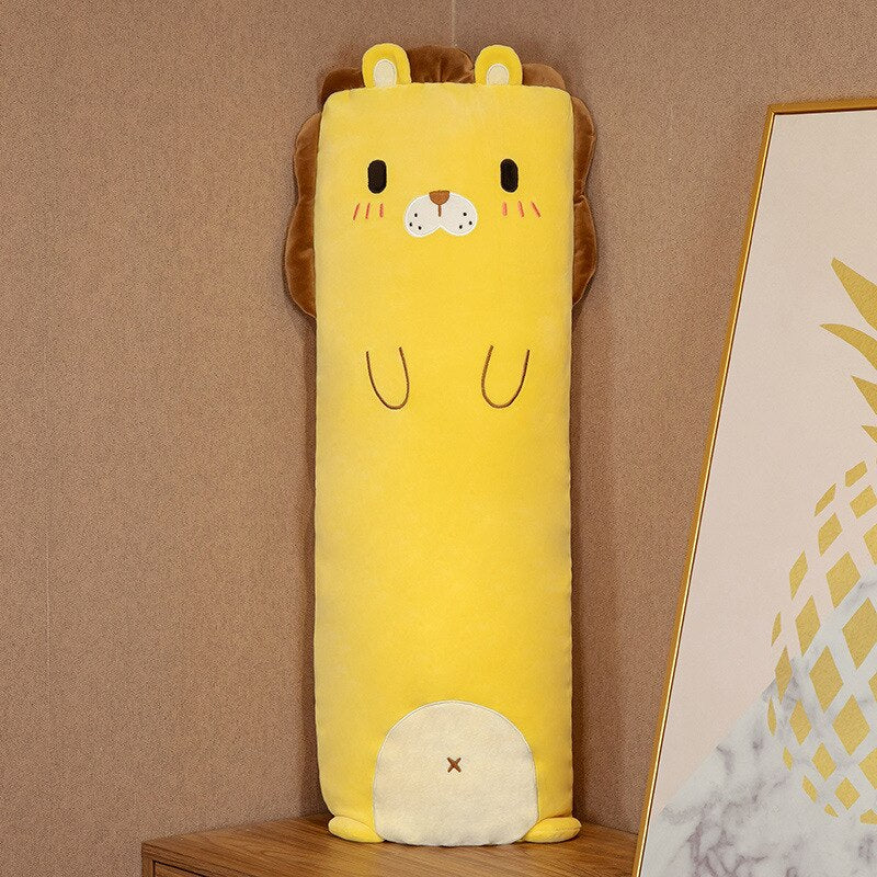 Animal Doll Cute Soft Long Clip Leg Lazy Dormitory Multi-purpose Sleeping Pillow Gift Decoration for Girls Children Unisex