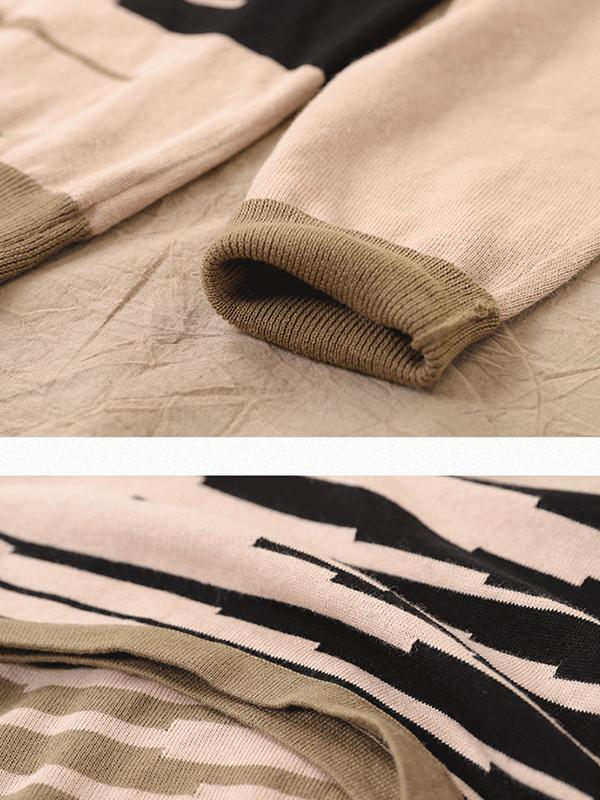 Autumn Loose Pullover Casual Knitted Shirt