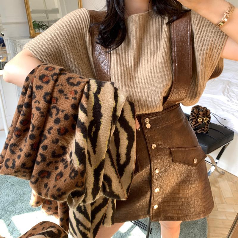 Autumn Winter Leopard Soft Comfortable Scarf