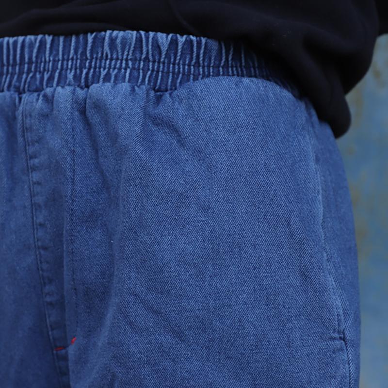 Autumn Winter Pure Color Thermal Harem Pants