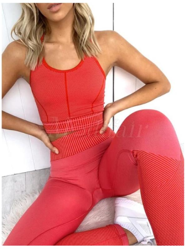 Knitting Seamless Breathable High Waist Yoga&Gym Suits ACTIVE WEAR