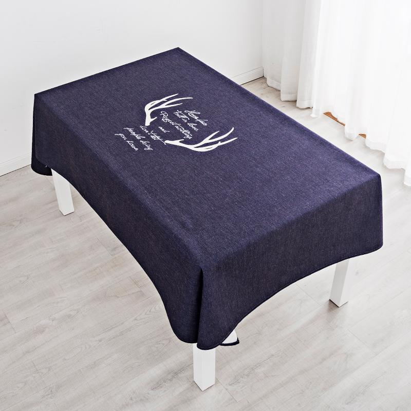 Blended Elk Horn Rectangular Tablecloth