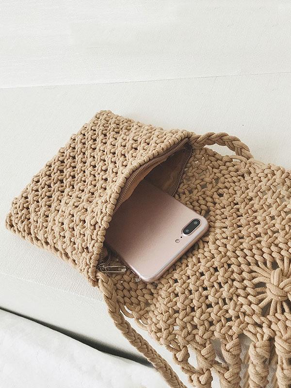 Handmade Tasseled Bohemia Bag