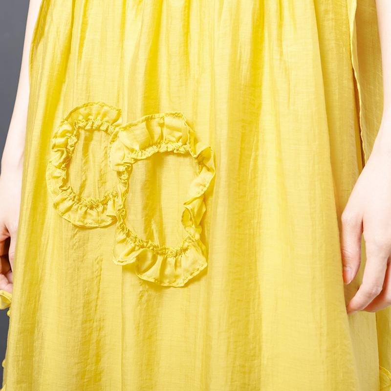 Casual Solid Short Sleeve Irregular Dress