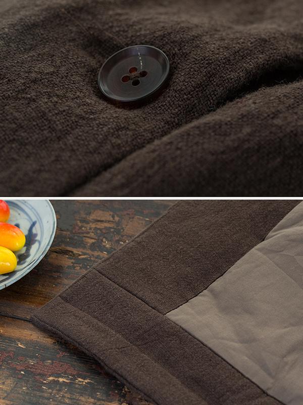 Plus Size - Chinese Style Comfortable Linen Waistcoat