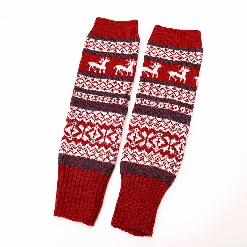 Christmas Deer Long Warm Socks