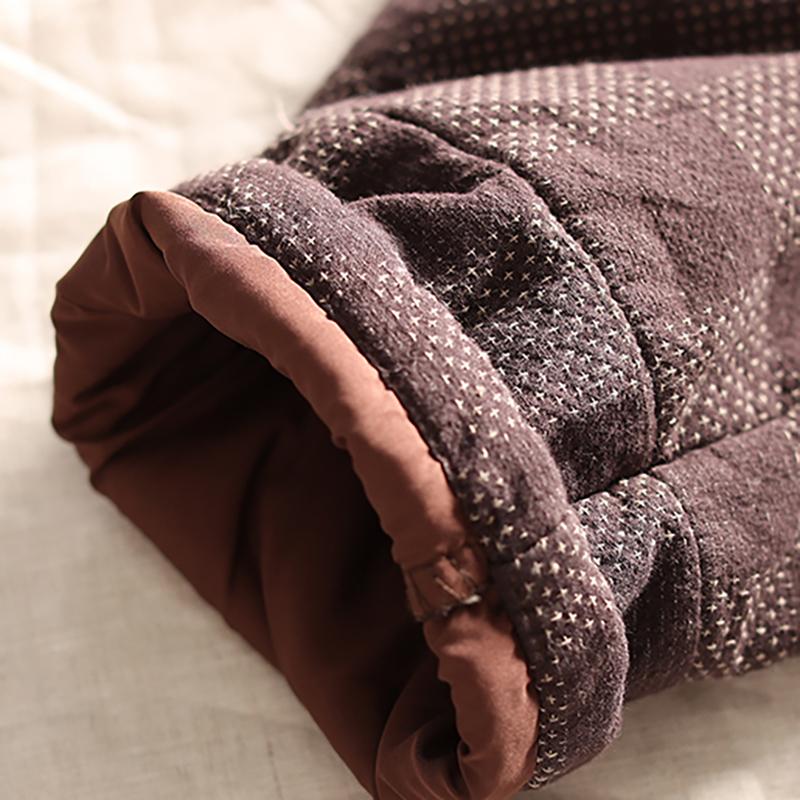 Elastic Waist Checkered Casual Harem Pants