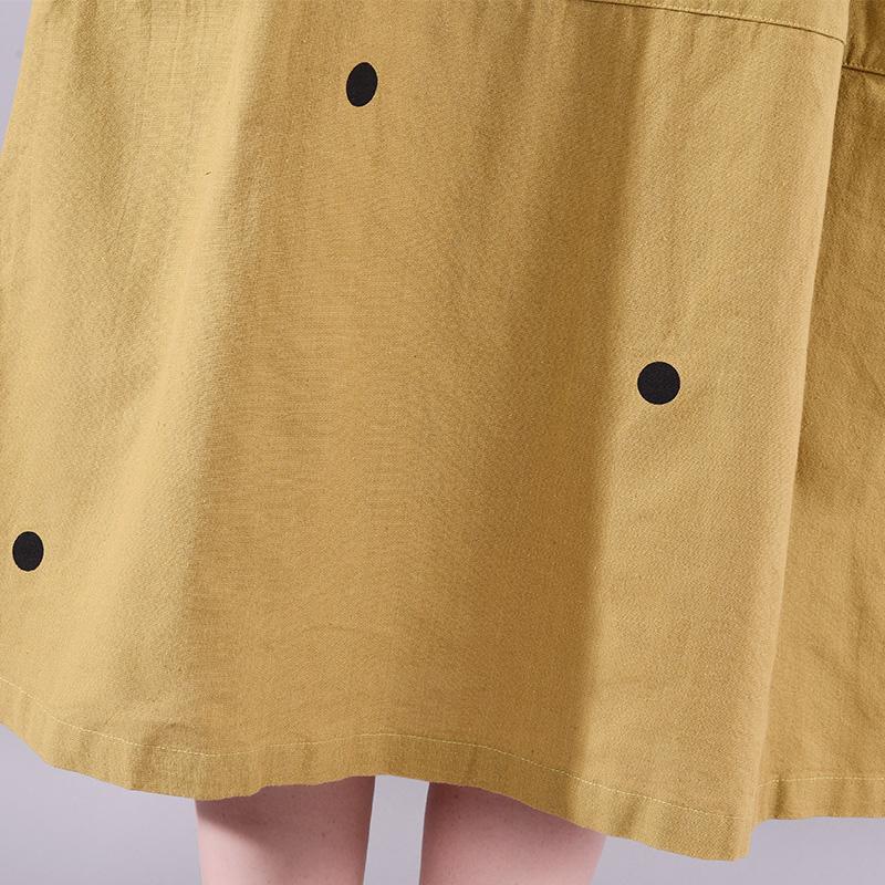 Fashion Polka Dot Comfortable Loose Dress