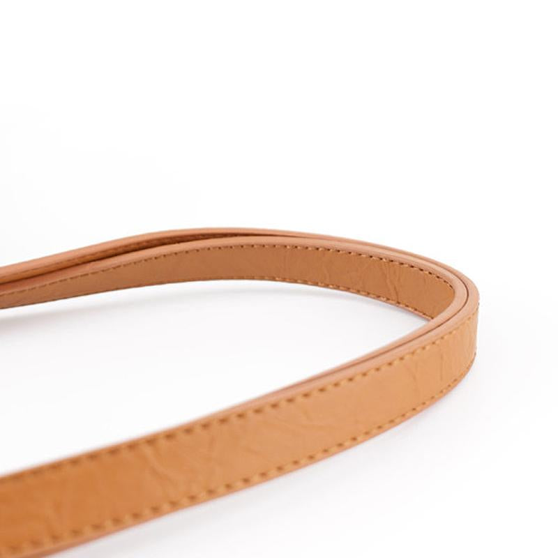 Fashion Simple Pure Color PU Handbag