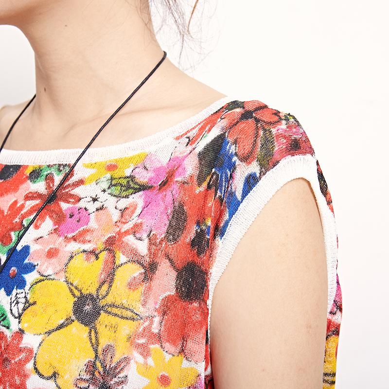 Floral Casual Print Women Sleeveless Top