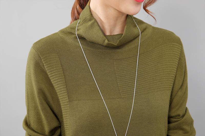 Women Casual Long Sleeve Irregular Hem Slim Dress