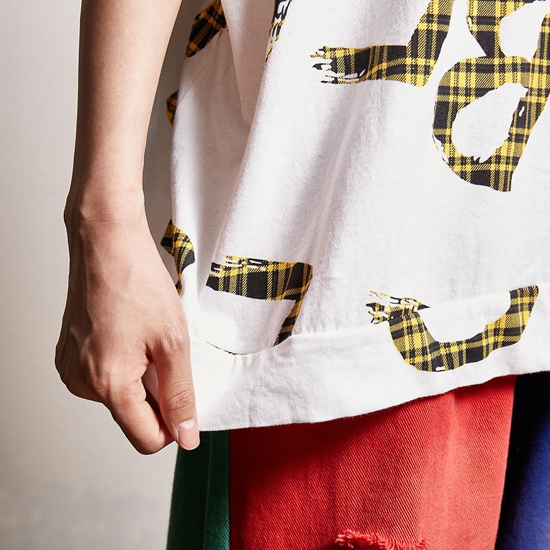 Letter Printed Casual Loose Hooded Blouse