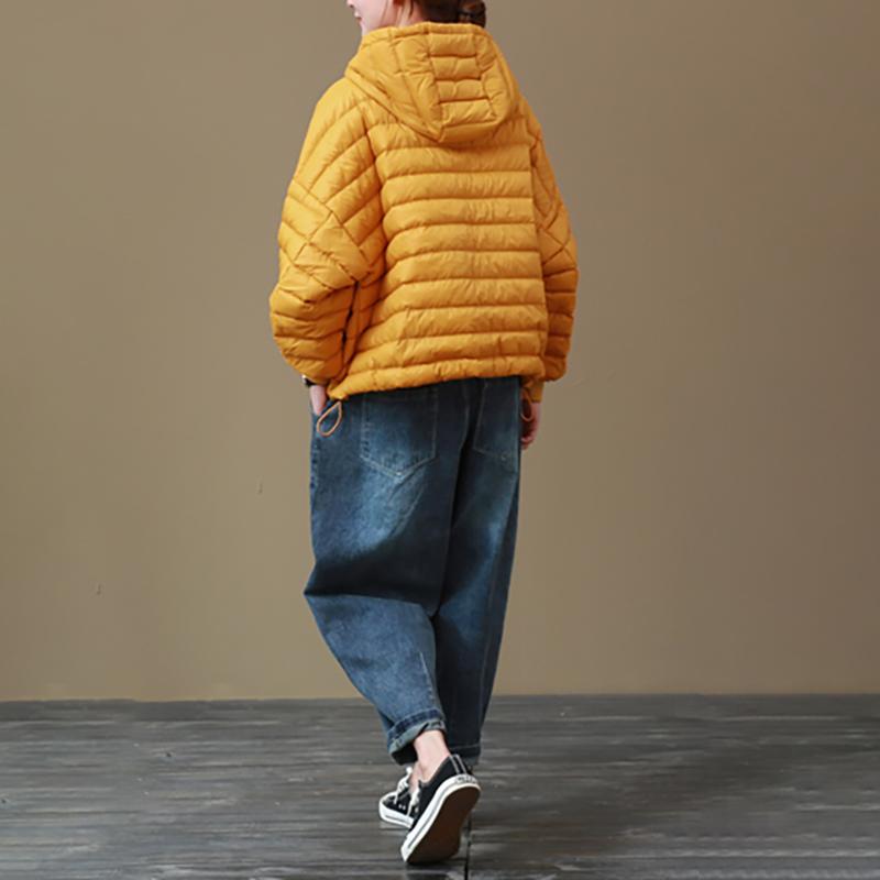 Light and Thin Winter Hooded Down Coat