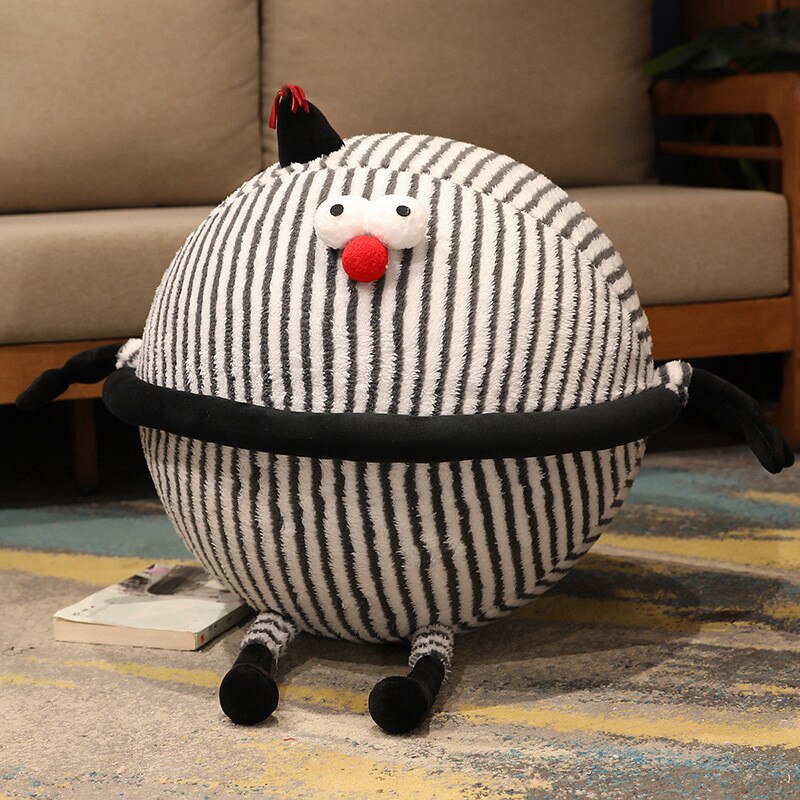New Inflatable Sofa Plush Toys Cute Chicken Creative Network Cartoon Yoga Ball Cross-border Girlfriend Gift