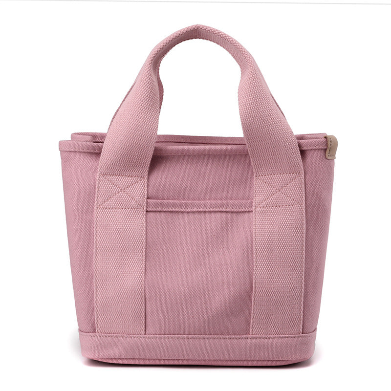 Versatile leisure Women's canvas bag 2022 new canvas bag women's fashion leisure large capacity portable Tote Bag