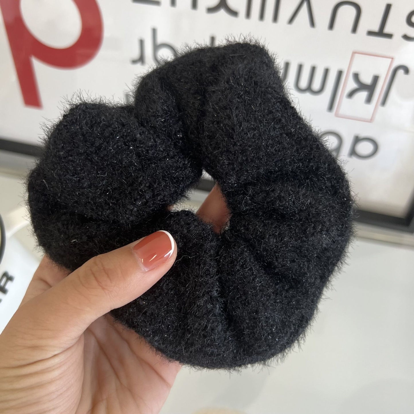 Plush Rope Tie Hair Ties